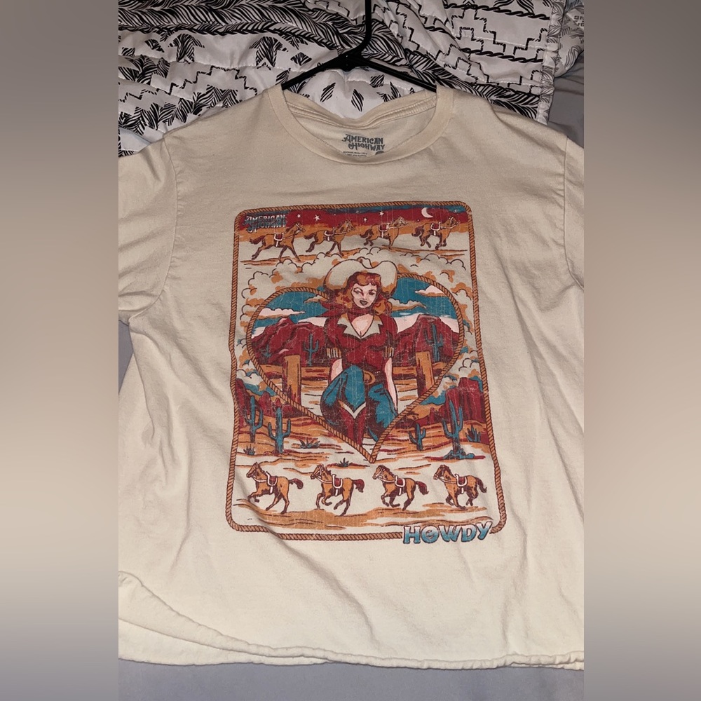 american highway cowgirl shirt